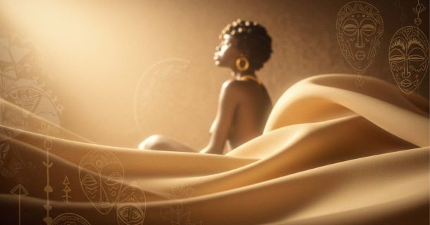 Imagen abstracta suave que simboliza pr&aacute;cticas de salud &iacute;ntimas.